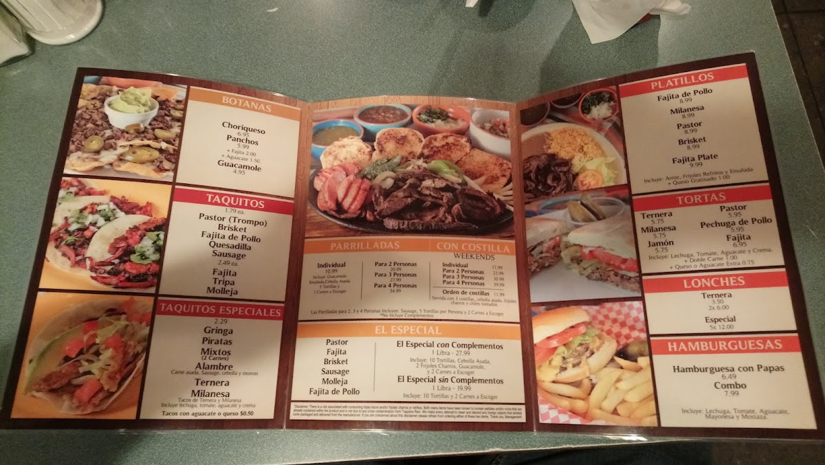 Taquitos Ravi Restaurant Menu - Image 6